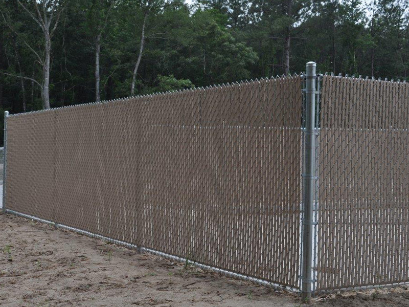 Conroe Texas chain link privacy fencing