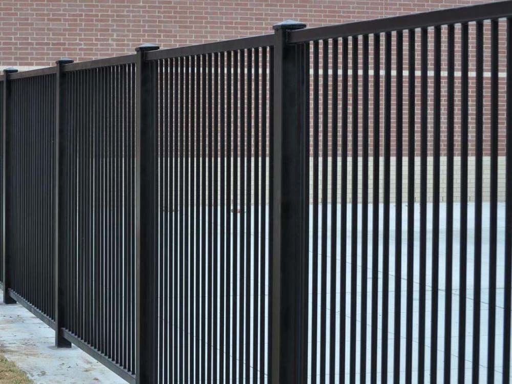 Photo of a Texas commercial fence