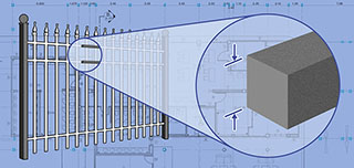 Montgomery County TX ornamental iron fencing