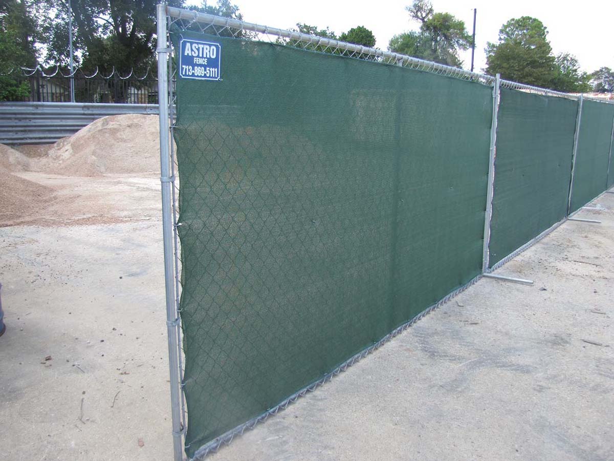 Montgomery County Texas Commercial Chain Link Fence 